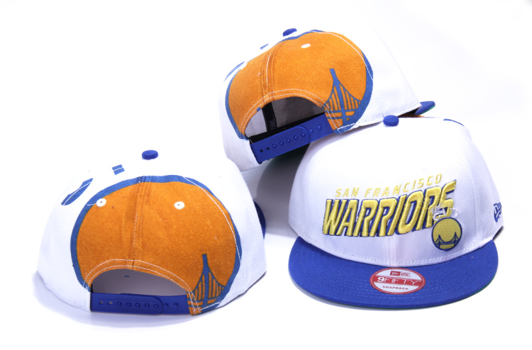 NBA Golden State Warriors NE Snapback Hat #01